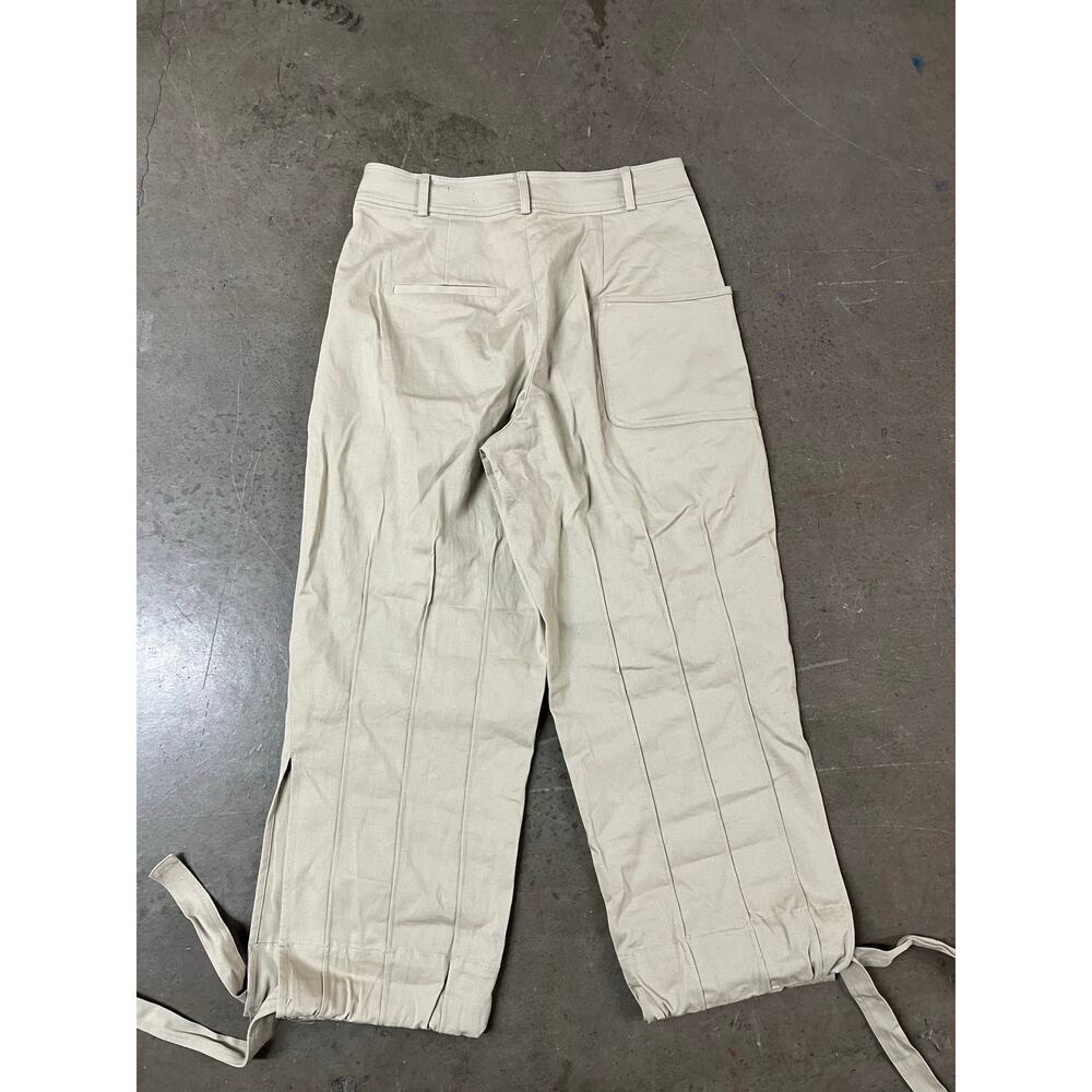Parker Pants - Natural /  high waist / ankle tie / 10 - Picture 6 of 10
